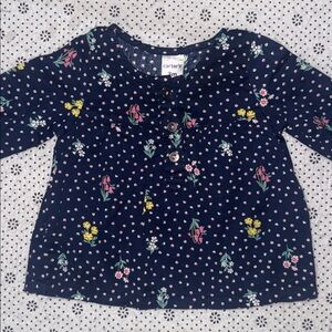 🛍CUTE LITTLE GIRLS LONG SLEEVE TOP SIZE 3 MONTHS 🛍